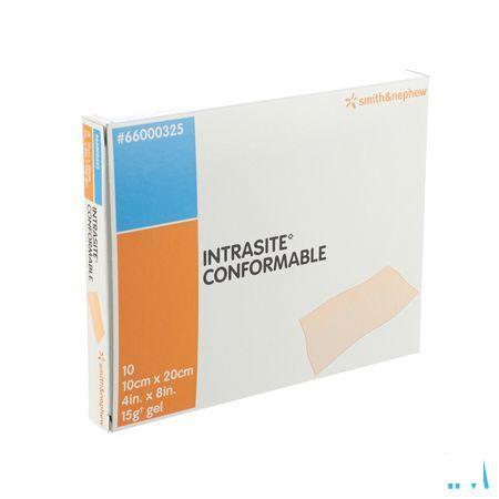 Intrasite Confor. Cp + gel 10x20cm 10 66000325  -  Smith Nephew