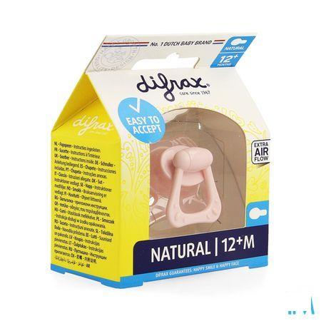 Difrax Fopspeen Natural 12 + M  -  Difrax