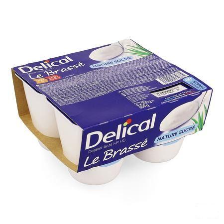 Delical Le Brasse Natuur 4x200 Gr  -  Bs Nutrition