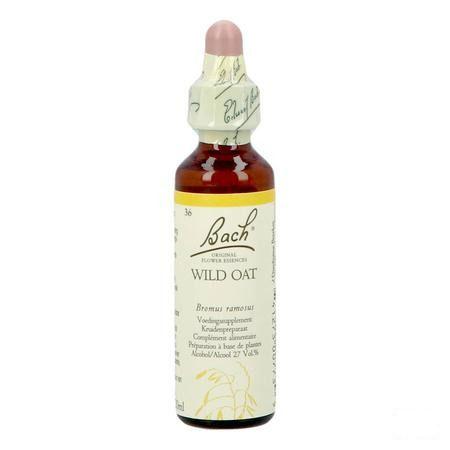 Bach Flower Remedie 36 Wild Oat 20 ml