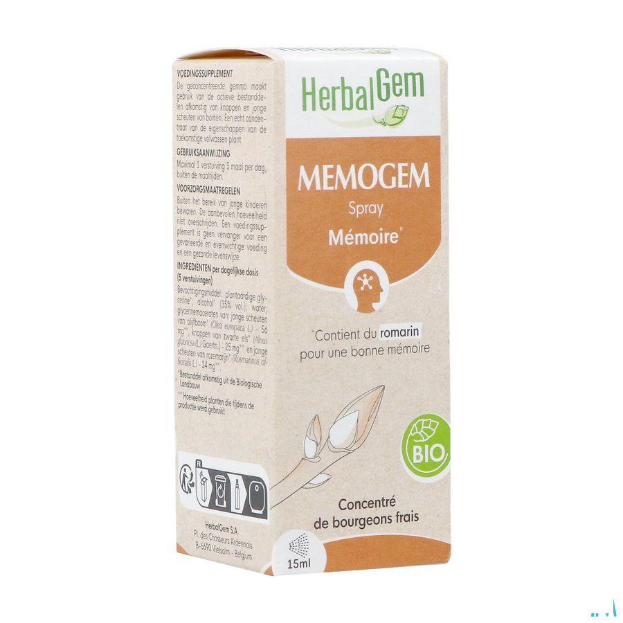 Herbalgem Memogem Spray Bio 15 ml