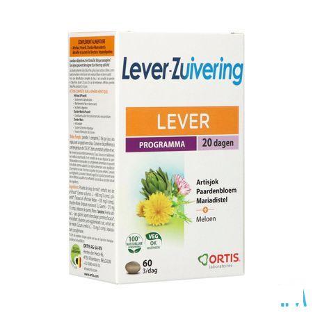 Ortis Methoddraine Zuiverend Lever Tabletten 4x15  -  Ortis