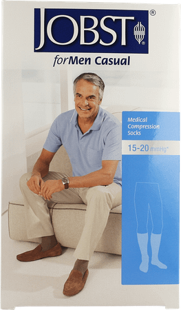 Jobst For Men Casual C1 15-20 Ad Khaki M 1P