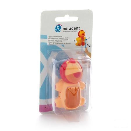 Miradent Funny Animals Lion Socle Brosse  -  Eureka Pharma