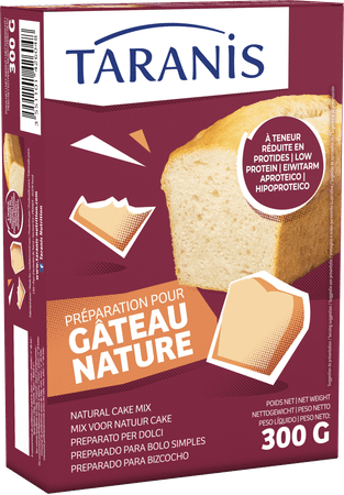 Taranis Bereiding Voor Cake Natuur 300 gr  -  Revogan
