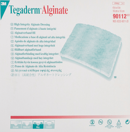 Tegaderm Alginate Steril 10cmx10cm 10 90112  -  3M