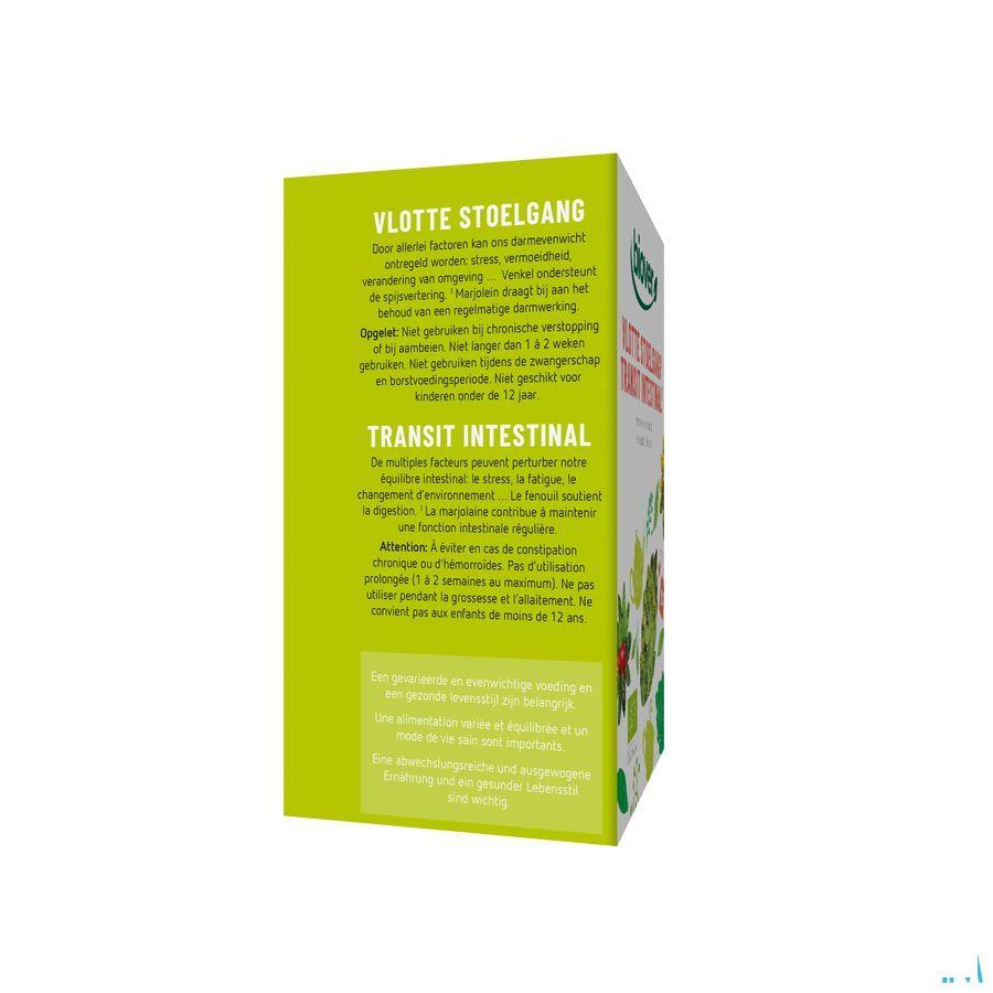 Biokruideninfusie Vlotte Stoelgang Zakje 20