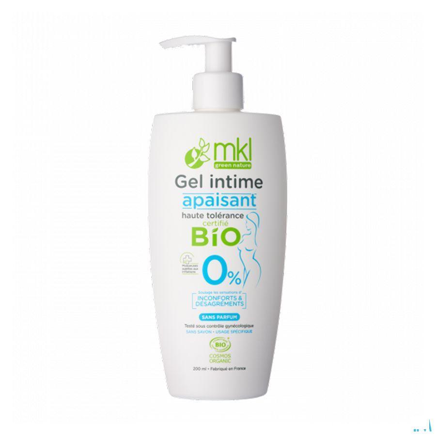 Mkl Intieme Hygiene Gel Bio Verzacht. Pompfl 200 ml