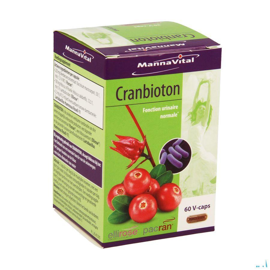 Mannavital Cranbioton V-Capsule 60