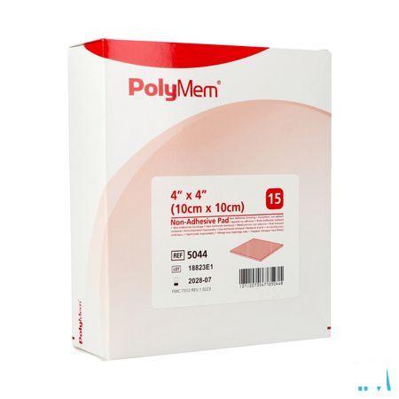 Polymem Quadrafoam Niet-klevend 10,1cmx10,1cm 15  -  Hospithera