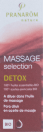 Massage Selection Detox Essentiele Olie 10 ml  -  Pranarom
