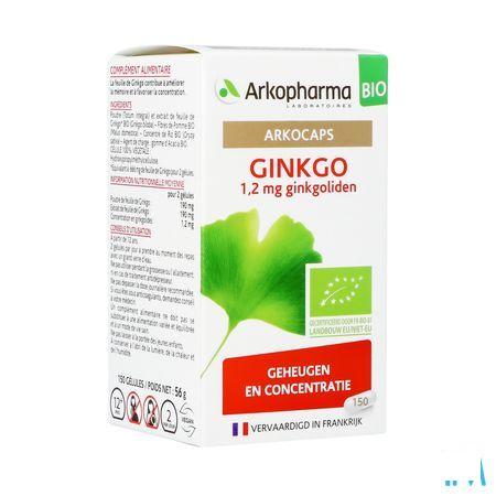 Arkocaps Ginkgo Bio Capsule 150  -  Arkopharma