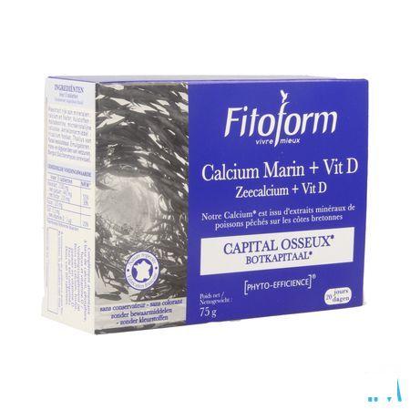 Calcium Marin Tabletten 60 Fitoform  -  Bioholistic Diffusion