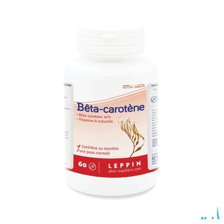Leppin Beta Caroteen Natuurlijk 6 mg Tabletten 60  -  Lepivits