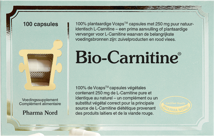 Bio-Carnitine 250Mg V-Caps 100