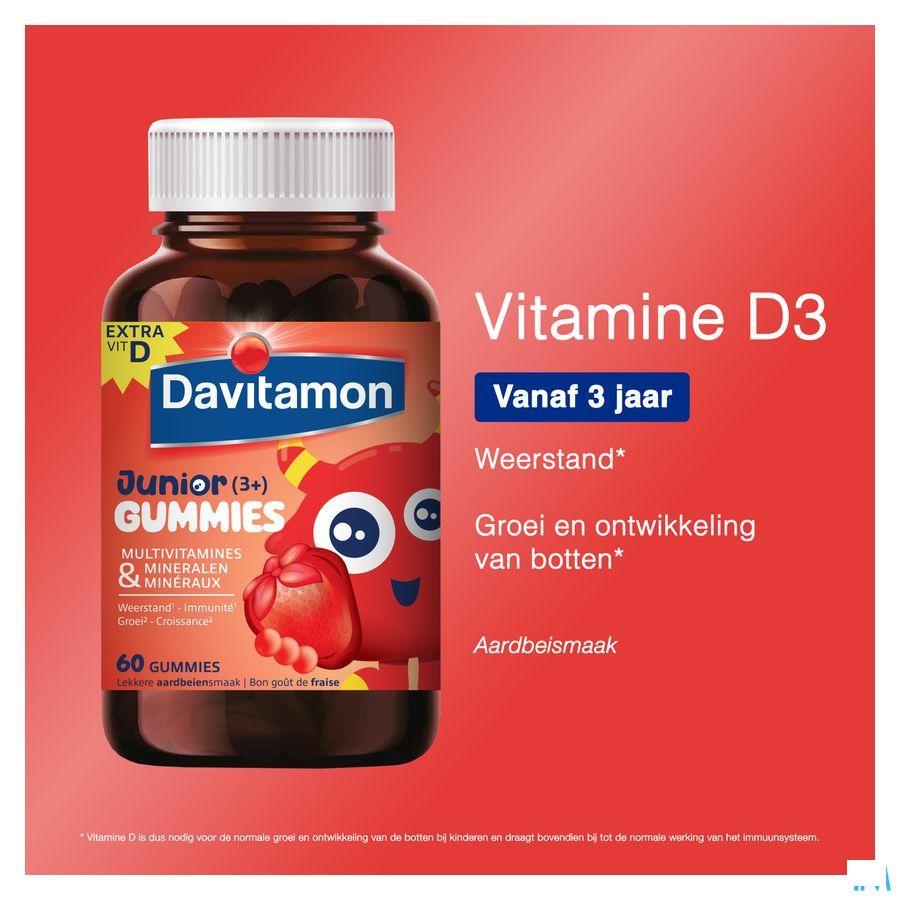 Davitamon Junior Gummies Fraise 60