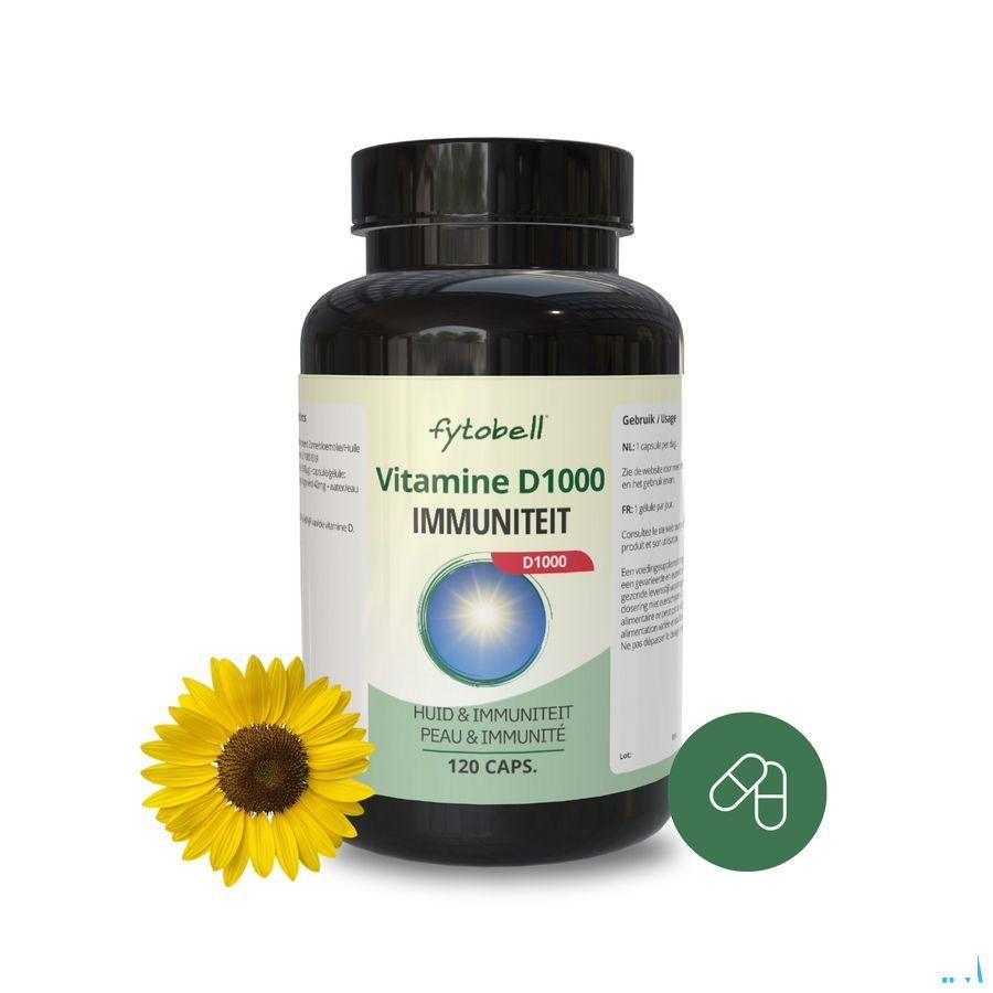 Fytobell Vitamine D 1000 Caps 120