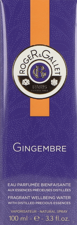 Roger & gallet Gingembre Eau Fraiche Parf Vapo 100 ml