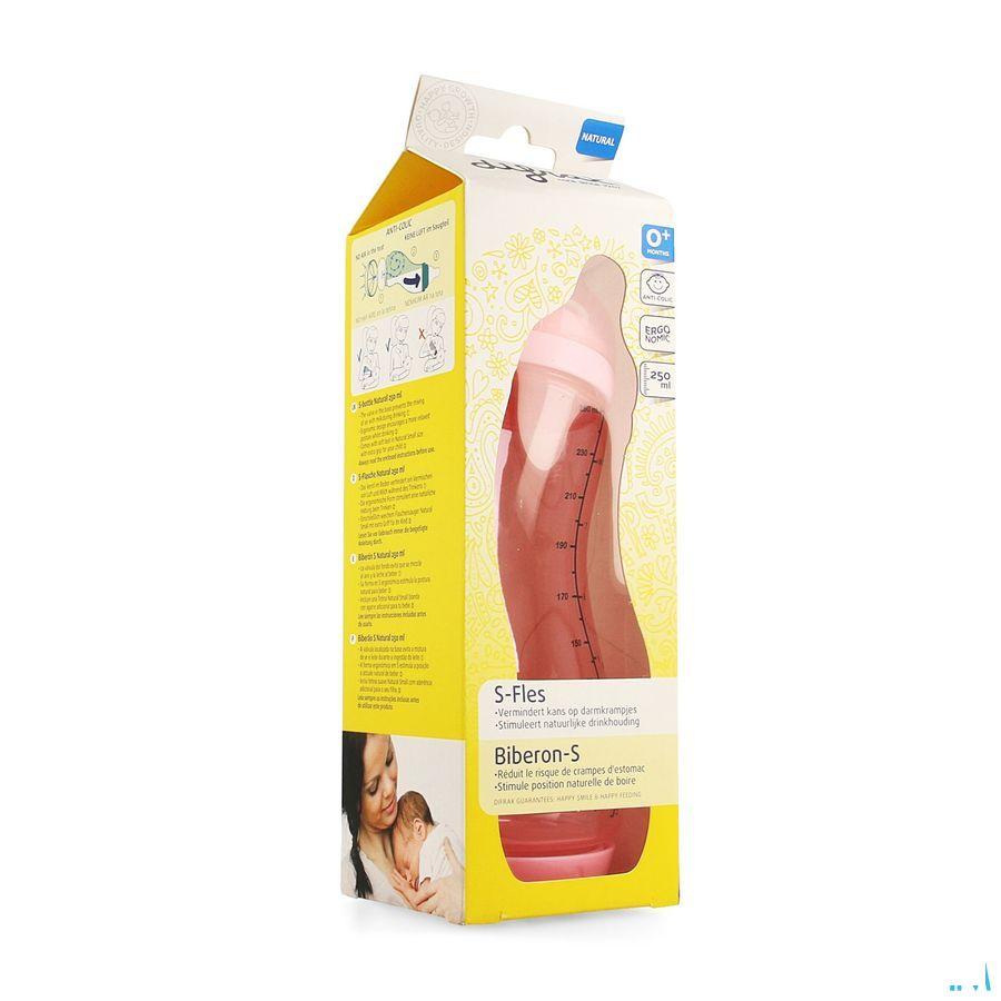 Difrax Biberon-s Natural 250 ml  -  Difrax