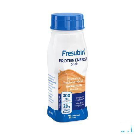 Fresubin Protein Energy Drink 200 ml Fruits Tropicaux/tropische Vruchten  -  Fresenius