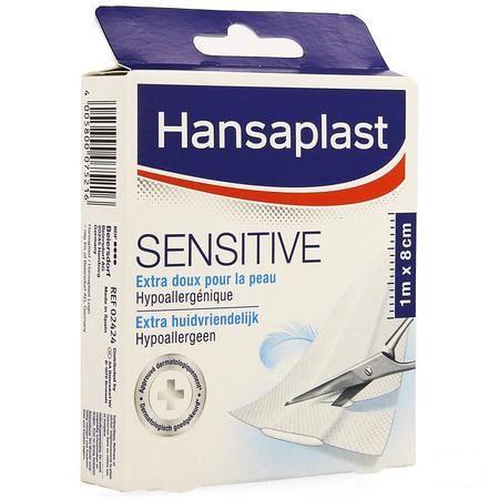 Hansaplast Sensitive 1mx8cm 2424  -  Beiersdorf