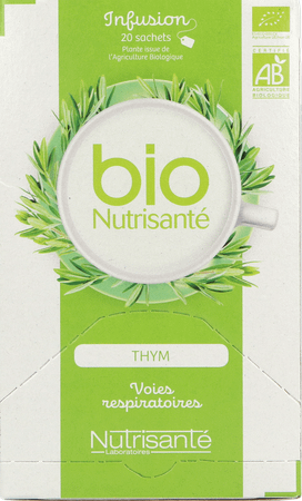 Infusion Bio Thym Sachets 20  -  Nutrisante