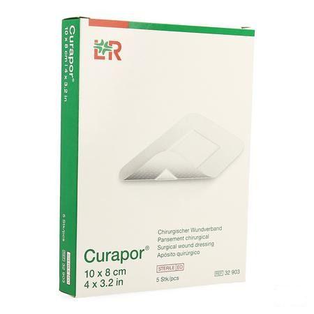 Curapor Verband Chirurg. Steriel 10cmx 8cm 5 32903  -  Lohmann & Rauscher