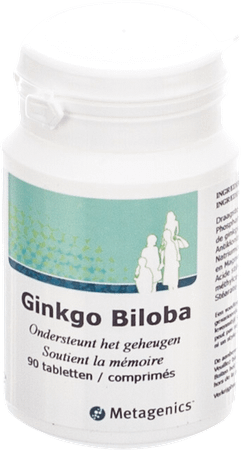 Ginkgo Biloba Tabletten 90x60 mg 1647  -  Metagenics