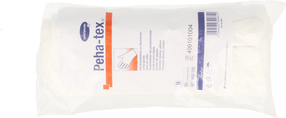 Peha Tex Handschoen Katoen N9 10 9921356  -  Hartmann