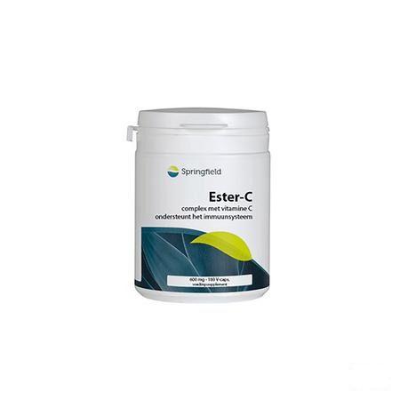 Ester C-vit C+10% Bioflav.600 mg Springf.v-Capsule 180  -  Springfield Nutraceuticals