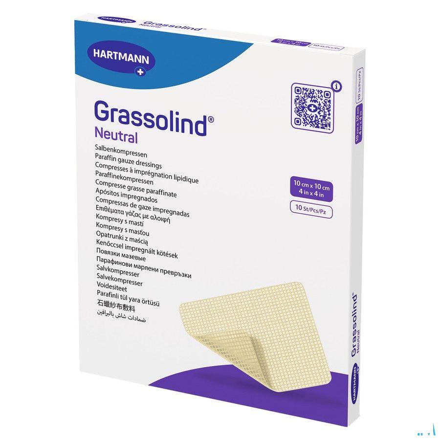 Grassolind 10x10cm St. 10 P/s  -  Hartmann