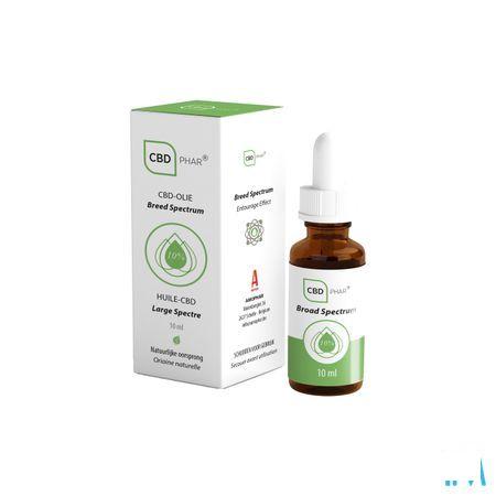 Cbd Olie Breed Spectrum 10% 10 ml Cbd-Phar