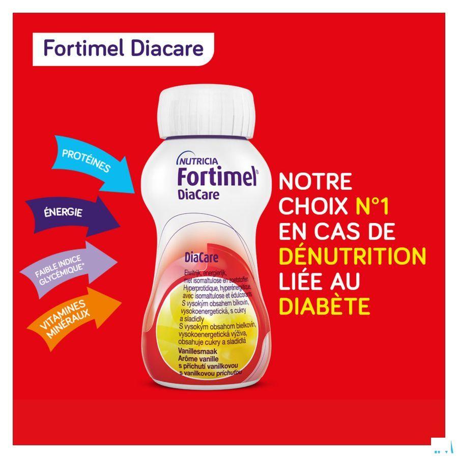 Diacare Aardbei 4 x 200 ml