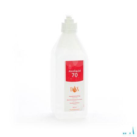Dax Alcoliquid 70% + Pompje 600 ml 0405  -  Dialex Biomedica