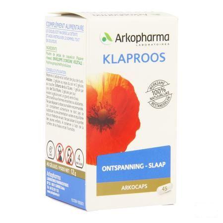 Arkocaps Klaproos Plantaardig 45  -  Arkopharma