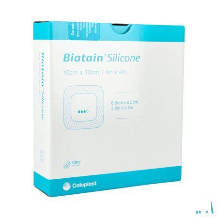 Biatain Silicoon Schuimverb 10,0x10,0cm 10 33435  -  Coloplast