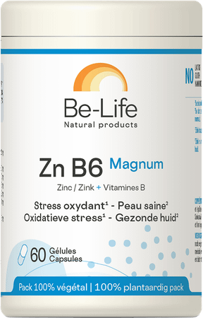 Zn B6 Magnum Minerals Be Life Gel 60  -  Be-Life