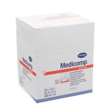 Medicomp Kompres Steriel 6Pl 7,5X7,5Cm 25X2 4110761  -  Hartmann