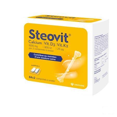 Steovit Calcium/Vitd3/Vit K2 1000Mg/880Iu Comp 2X84