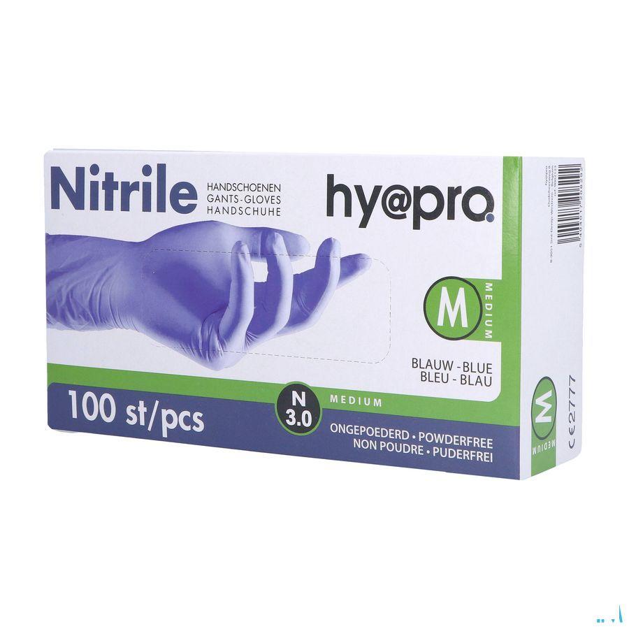 Pharmex Handschoenen Blauw Nitril M Poedervrij 100