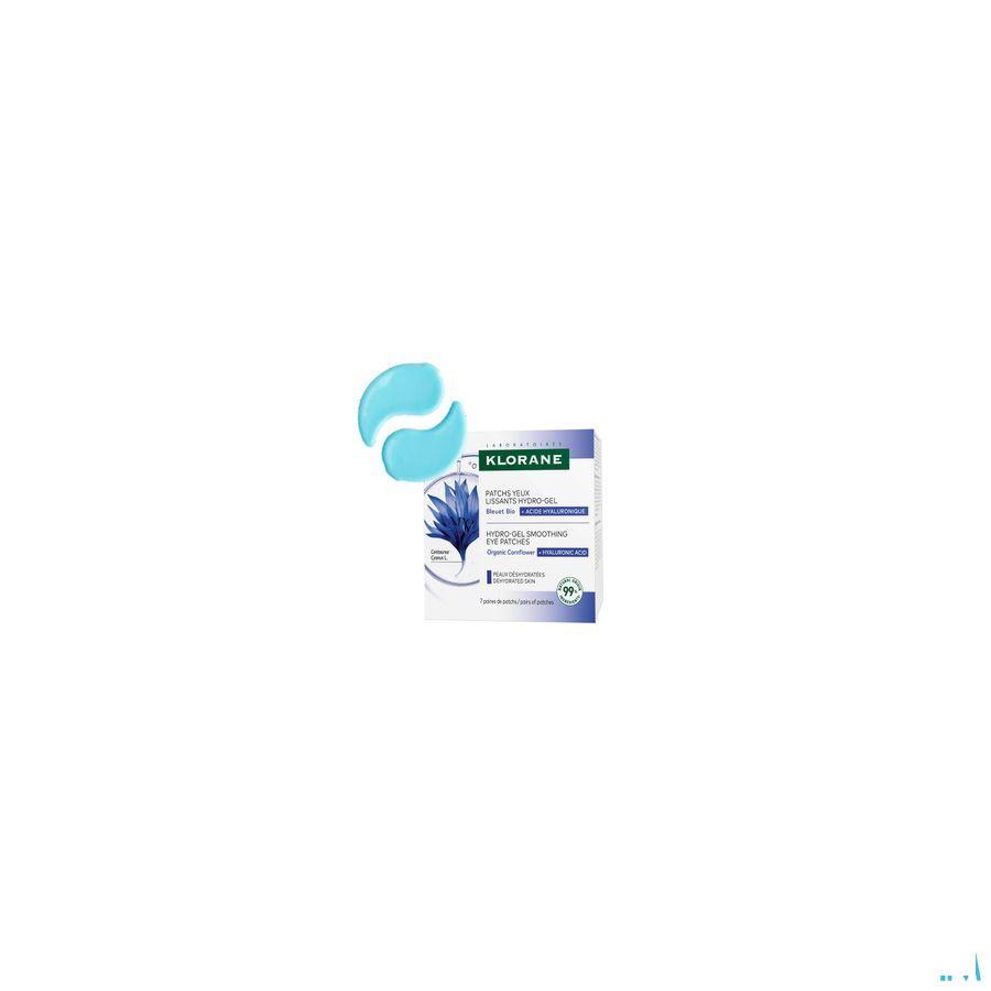 Klorane Visage Bleuet Patchs Defatig. Express 7X2
