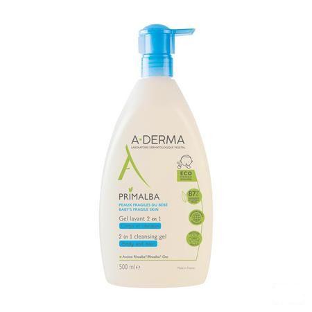 Aderma Primalba Gel Lavant 2en1 500 ml  -  Aderma