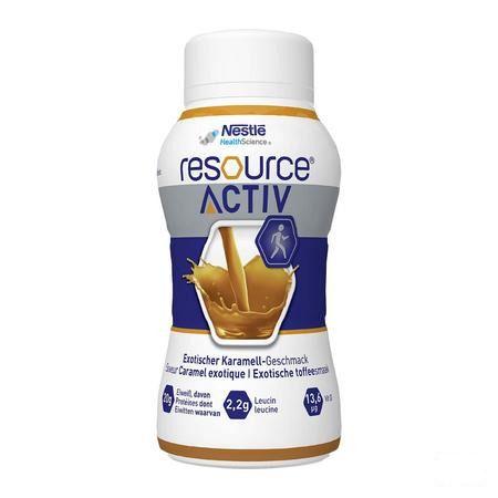 Resource Activ Exotische Toffee 4X200 ml