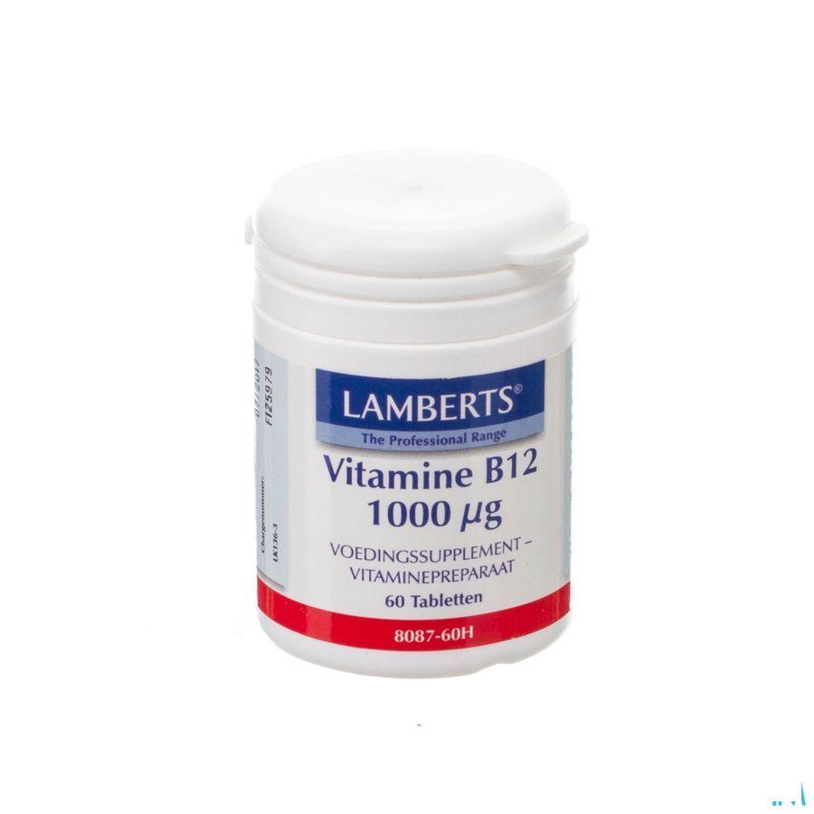 Lamberts Vitamine B12 1000 µg Tabletten 60  -  Health Benefits 08