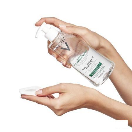 Vichy Pt Micellair Water Vette Gemengde Huid 400 ml  -  Vichy