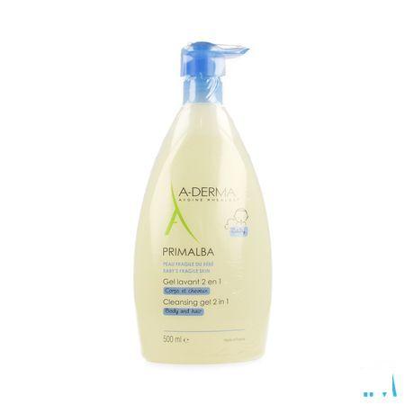 Aderma Primalba Gel Lavant 2en1 500 ml  -  Aderma