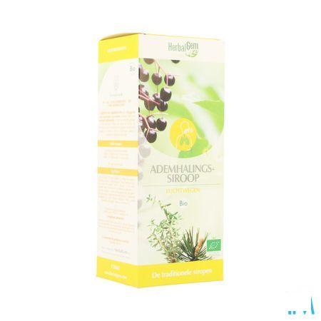 Herbalgem Siroop Ademhaling Bio Kind-volw 150 ml  -  Herbalgem