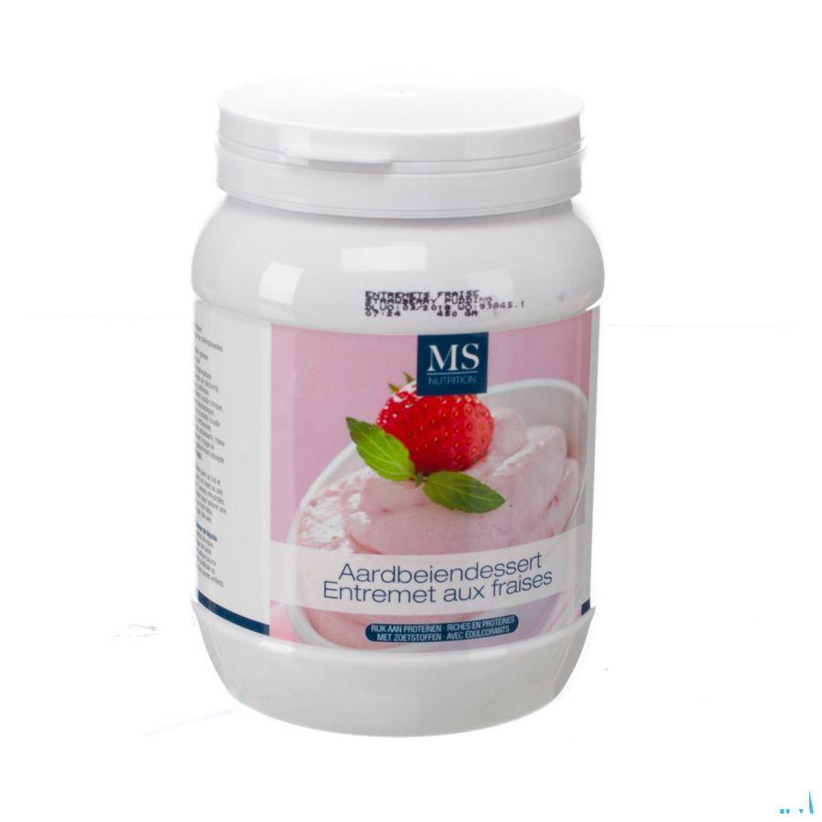 Medskin Entremet Fraises 450 gr  -  Medskin Nutrition