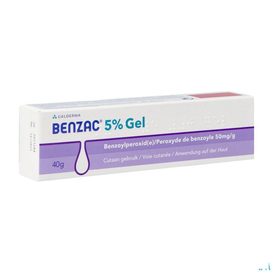 Benzac Ac 5% Gel 40g  -  Galderma Belgilux