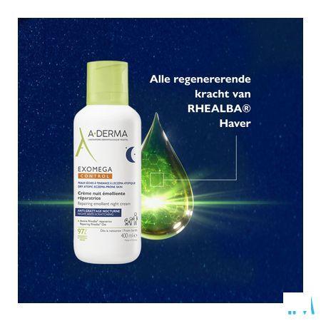 Aderma Exomega Control Herst. Emol. Nacht Cr 400 ml